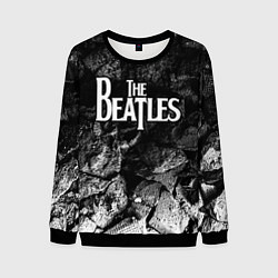 Мужской свитшот The Beatles black graphite