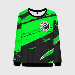 Свитшот мужской Inter sport green, цвет: 3D-черный