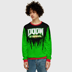 Свитшот мужской Doom, цвет: 3D-красный — фото 2