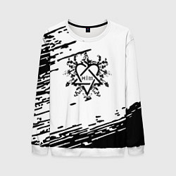 Свитшот мужской Him метал, цвет: 3D-белый