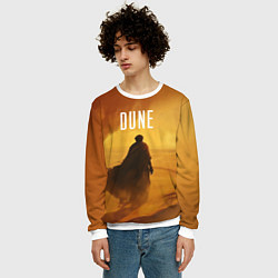 Свитшот мужской Дюна - пустыня, цвет: 3D-белый — фото 2
