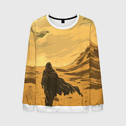 Свитшот мужской Dune - The Traveler, цвет: 3D-белый