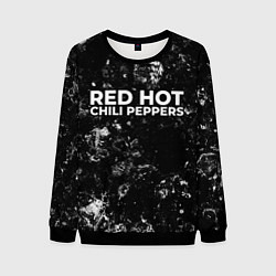 Свитшот мужской Red Hot Chili Peppers black ice, цвет: 3D-черный