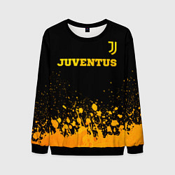 Свитшот мужской Juventus - gold gradient посередине, цвет: 3D-черный
