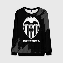 Свитшот мужской Valencia sport на темном фоне, цвет: 3D-черный