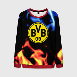 Свитшот мужской Borussia fire storm steel, цвет: 3D-красный