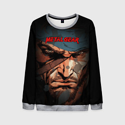 Свитшот мужской Metal gear Venom Snake, цвет: 3D-меланж