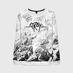Свитшот мужской Stray white graphite, цвет: 3D-белый