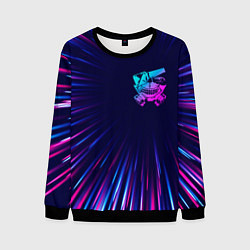 Мужской свитшот Tokyo Ghoul neon blast lines