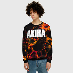 Свитшот мужской Akira red lava, цвет: 3D-черный — фото 2
