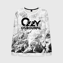 Свитшот мужской Ozzy Osbourne white graphite, цвет: 3D-белый