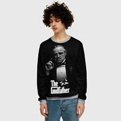Свитшот мужской Don Vito Corleone, цвет: 3D-меланж — фото 2