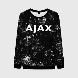 Свитшот мужской Ajax black ice, цвет: 3D-черный