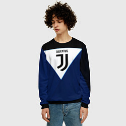 Свитшот мужской Juventus sport geometry color, цвет: 3D-черный — фото 2