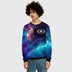Свитшот мужской JAC space auto, цвет: 3D-черный — фото 2
