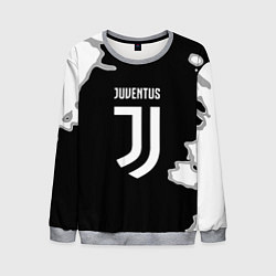 Свитшот мужской Juventus fc краски, цвет: 3D-меланж