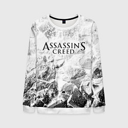 Свитшот мужской Assassins Creed white graphite, цвет: 3D-белый