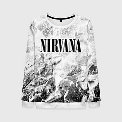 Свитшот мужской Nirvana white graphite, цвет: 3D-белый