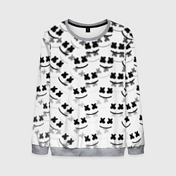 Свитшот мужской Marshmello dj pattern, цвет: 3D-меланж