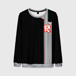 Мужской свитшот Roblox glitch line
