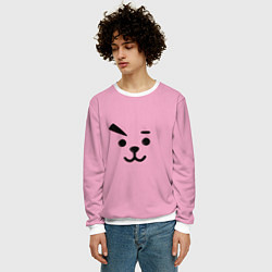 Свитшот мужской BT21 Cooky, цвет: 3D-белый — фото 2