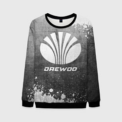 Свитшот мужской Daewoo - grey gradient, цвет: 3D-черный