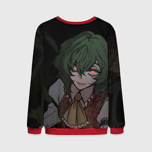 Мужской свитшот Touhou Project Юка Кадзами / 3D-Красный – фото 2