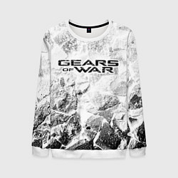 Свитшот мужской Gears of War white graphite, цвет: 3D-белый