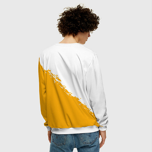 Мужской свитшот Half life 3 краски / 3D-Белый – фото 4