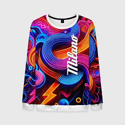 Мужской свитшот Colourful abstraction - Milano