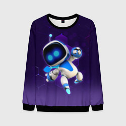 Свитшот мужской Mascot - Astro Bot, цвет: 3D-черный