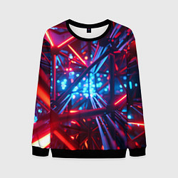 Мужской свитшот Неоновые трубки