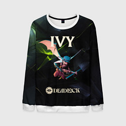 Свитшот мужской Deadlock Плющ, цвет: 3D-белый