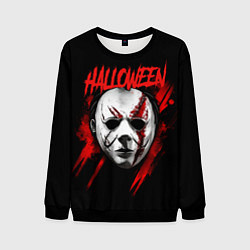 Свитшот мужской Halloween Michael Myers, цвет: 3D-черный