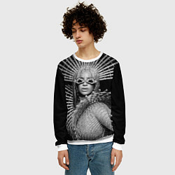 Свитшот мужской Beyonce R&B, цвет: 3D-белый — фото 2