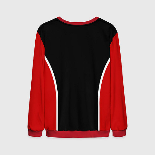 Мужской свитшот Черно-красный FIRM / 3D-Красный – фото 2