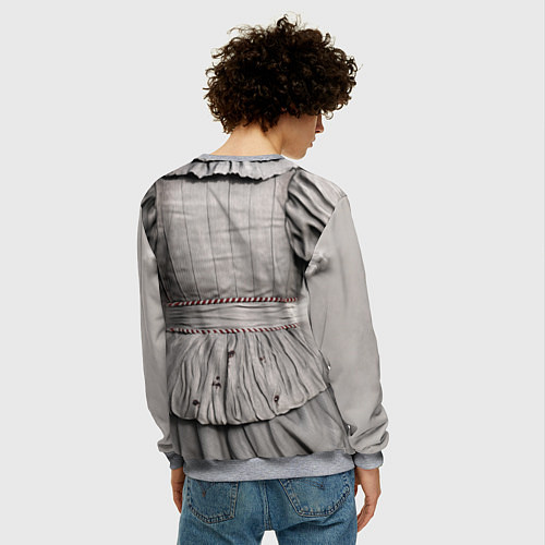 Мужской свитшот Пеннивайз костюм верх / 3D-Меланж – фото 4