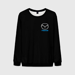 Свитшот мужской Mazda logo auto, цвет: 3D-черный