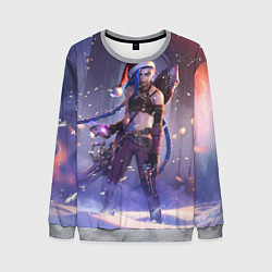 Свитшот мужской Happy New Year Jinx, цвет: 3D-меланж