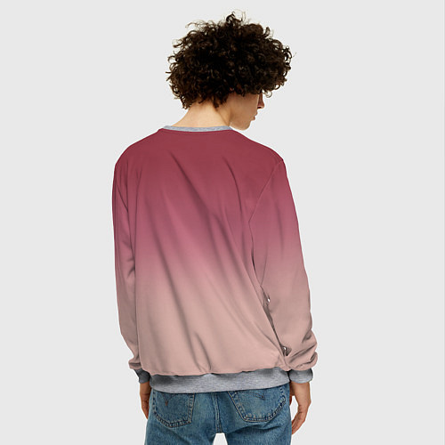 Мужской свитшот Гермиона Грейнджер / 3D-Меланж – фото 4