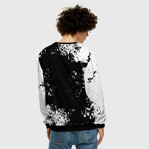 Мужской свитшот Radiohead рок пес / 3D-Черный – фото 4