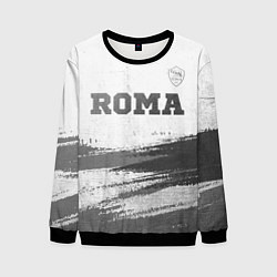 Свитшот мужской Roma - white gradient посередине, цвет: 3D-черный