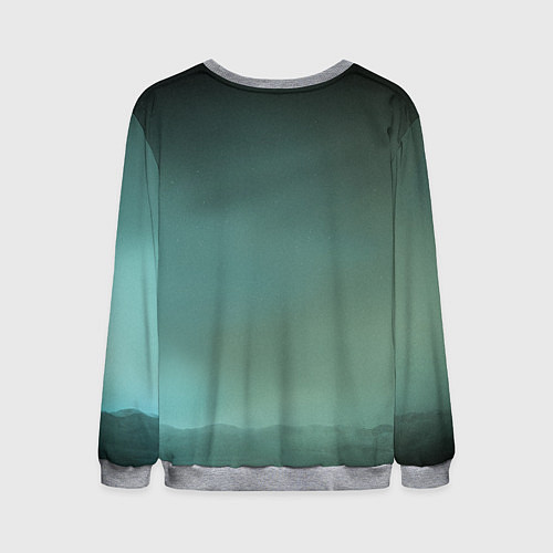 Мужской свитшот Timothee Chalamet in the desert / 3D-Меланж – фото 2