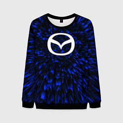 Свитшот мужской Mazda blue energy, цвет: 3D-черный