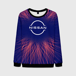 Свитшот мужской Nissan red energy, цвет: 3D-черный