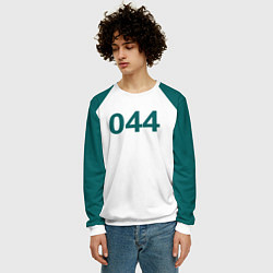 Свитшот мужской Игра в кальмара 044, цвет: 3D-белый — фото 2