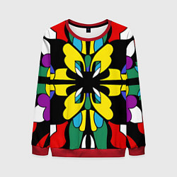 Мужской свитшот Яркий калейдоскоп