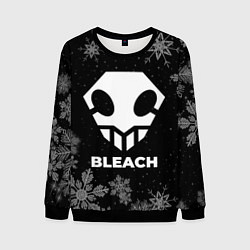 Свитшот мужской Снежный Bleach, цвет: 3D-черный