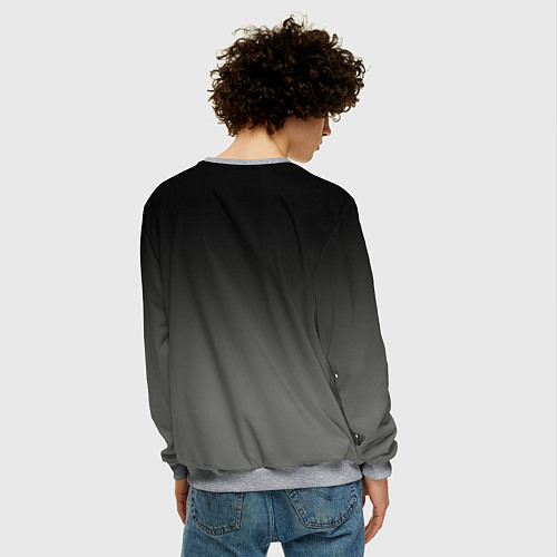 Мужской свитшот X 5 / 3D-Меланж – фото 4