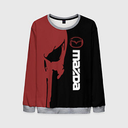 Мужской свитшот Mazda и череп